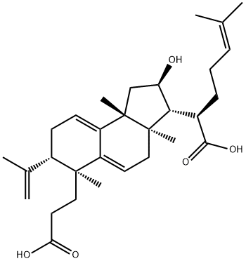 Poricoic acid B  Structure